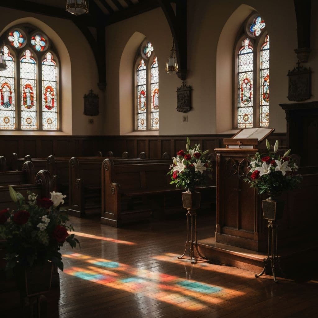 Interior of our welcoming church